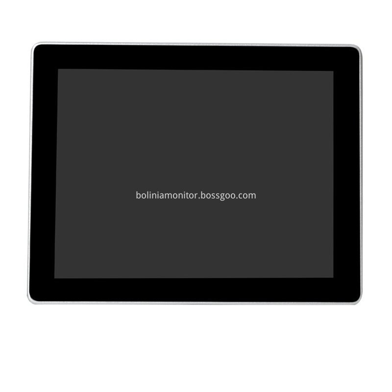Square screen projected capacitive touch monitor