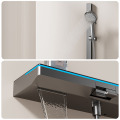 New Rainfall Shower Set with Temperature Digital Screen