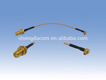 (customized)coaxial cable for mobile/convertion cable with connector MMCX with RG174