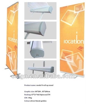 Model 9 roll up stand