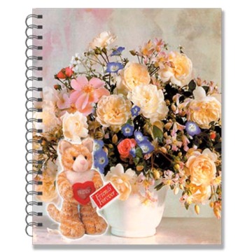 Hard PP Cover Spiral Notebook (233-H)