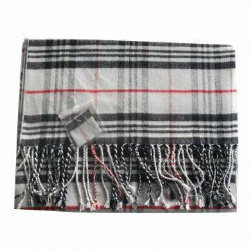 100% silk jacquard scarf, customized designs and colors are accepted