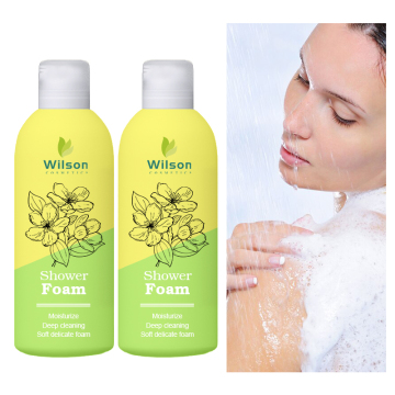Natural Anti-Bacterial Whiting Exfoliant Shower Foam Mousse