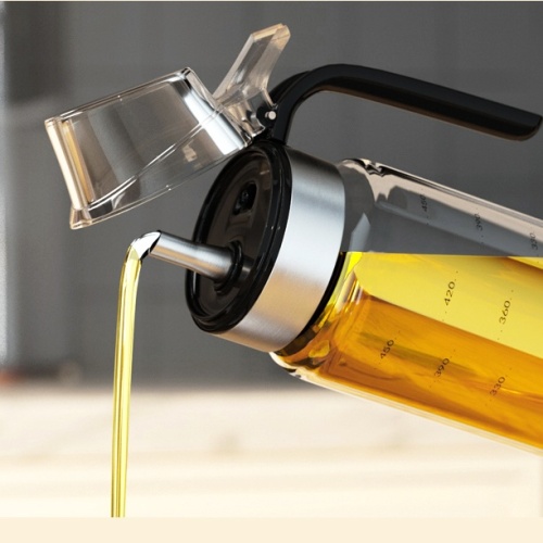 Óleo de vidro de aço inoxidável para uso da cozinha