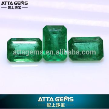 Emerald cut 6x4mm untreated unheated emerald price per carat
