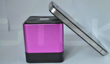 Portable 3.5mm Jack Stereo Bluetooth Speakers With Fm Radio For Pc / Tablet