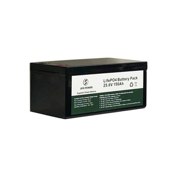 Batterie ricaricabili al litio LiFePO4 da 25,6 V 150 Ah