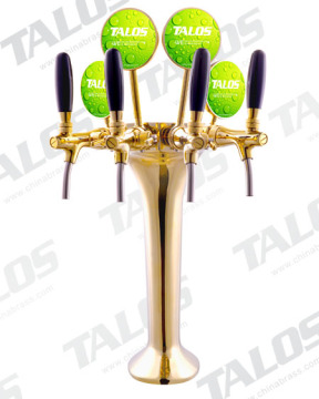 4 taps draft beer tower 1031403-22