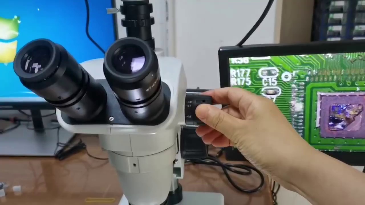 Boshida BD-45B2 7X-45X Zoom Stereo Microscope