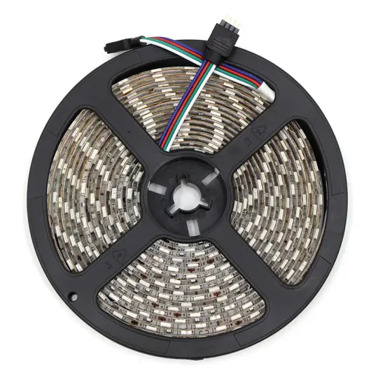Wholesale 5050 SMD RGB LED Strip Lights 12V/24V 5M Flexible 60LED/m Waterproof