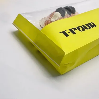 Window bread toast paper bag