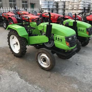 Mini 18HP 4WD Farming Tractor with Rotary Tiller, Plough, and Trailer for Sale