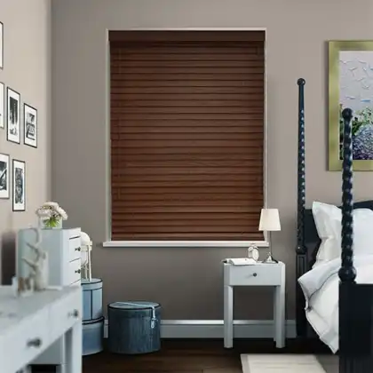 Manual basswood venetian blinds ladder string blinds