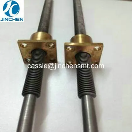 Metal Surface Mount Parts Feed Screw Parts 102664801203 For Panasonic MSH3 Equipment