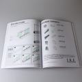 Folha de instruções de catálogo de catálogo de papel A4 personalizado