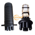 Waterproof Dome Fiber Optical Splice Closure with 1Entry 6Exit