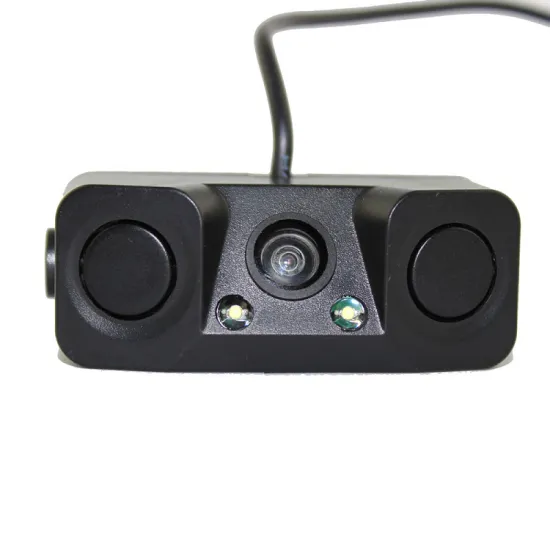 3-in-1 Vehicle Backup Camera with Video Parking Sensor and Radar Detectors
