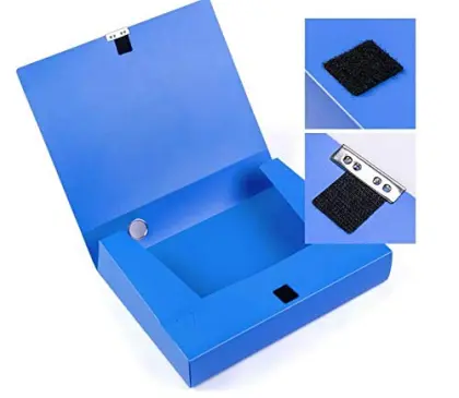 Plastic A4 Data Box File Storage Folder Box