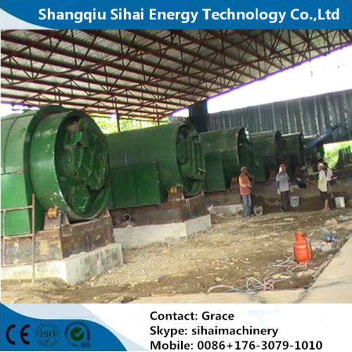 Used Tire Processing to Oil Machine