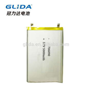 small 3.7V 5000mAh Lipo battery 06090