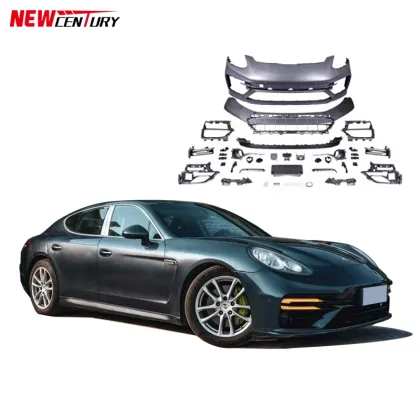 970 Upgrade 971Turbos Front Bumper Parallel Bar Lamp for 2014-2016 Porsche Panamera