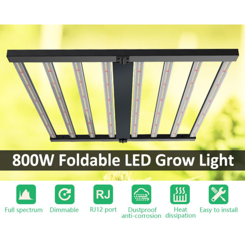Indoor 720W Foldable led Pink Grow Lights