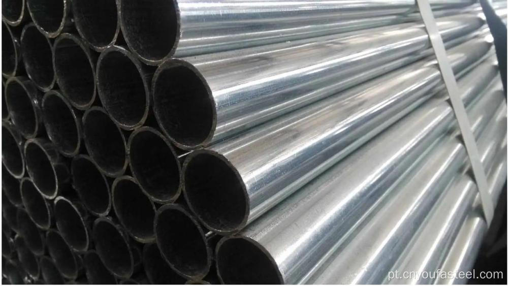 Tubo de aço galvanizado com mergulho quente Q235