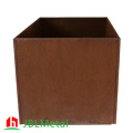 Metal Planting Box and Corten Steel Flower Pot