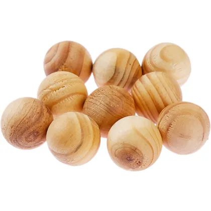 Wholesale Eco-friendly Fresh Moth Ball Pest Control: Red Cedar Wood Balls for Home Storage Organization