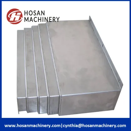 Guideway protection armour accordion guard cover for cnc