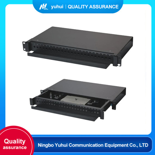 Оптоволоконный распределительный шкаф на 24 порта стоечного типа