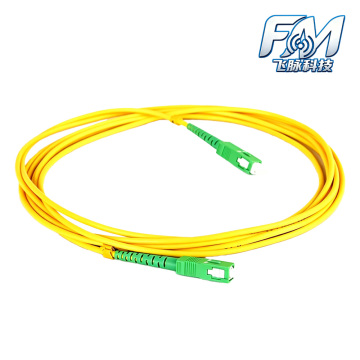 Durable SC APC Dual Core Fiber Patch Cord