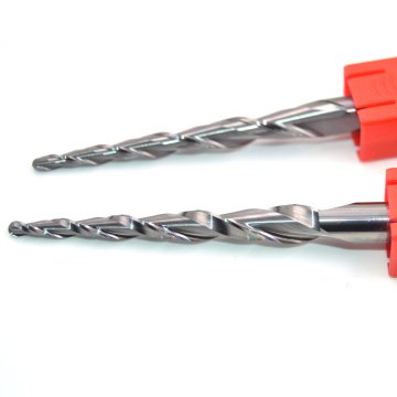 JACA R0.1 Taper Ball End Mill with 3.175 Shank Diameter for Wax Carving