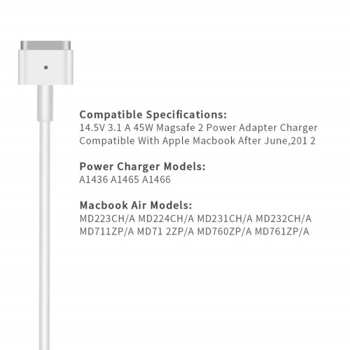 Magsafe 2 60W Macbook Charger Adapter US