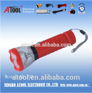 China 0.5+4 led rechargeable led flashlight torch