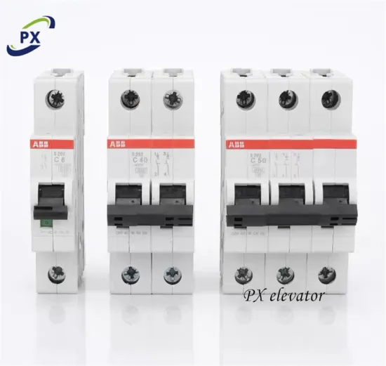 Mini Circuit Breaker S201/S202/S203/S204 C32A/63A 2P Three-Phase 1P Electric Switch