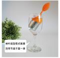 Neue Design Silikon Lose Blatt Tee SS Infuser