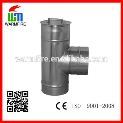 WM-ST Single Wall Stainless Steel Fireplace Chimney Pipe