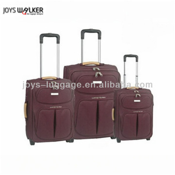 EVA discreet soft dark red luggage fabric