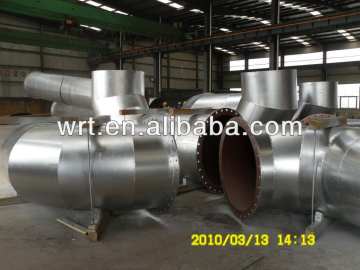 China steel Irregular sized pipe/ducts for construction building