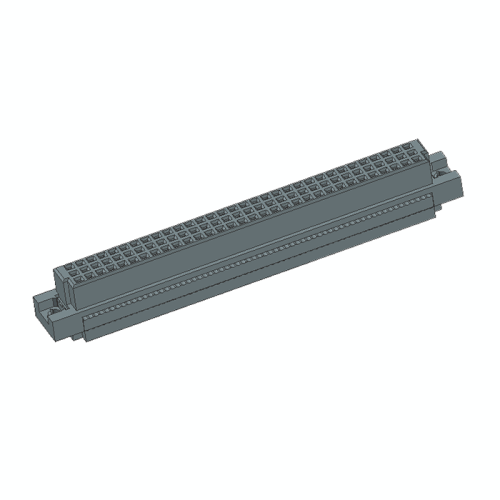 DIN 41612 / IEC 60603-2 Connectors Vertcal Female Type IDC 64P 3 row