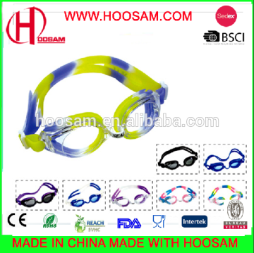 advanced swimming waterproof silicone goggles wholesale