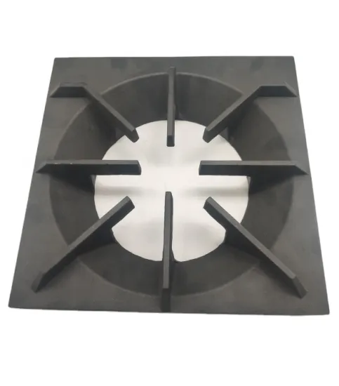 Heavy Duty Cast Iron Pan Support Grate for Single Gas Burner, 12\" x 12\
