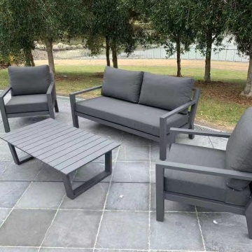 Aluminum Alloy Waterproof Outdoor Furniture with Cushions
