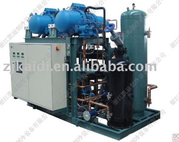 HANBELL compressor rack unit,multiple compressor condensing unit with screw compressors for cold storage room