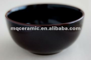 Ceramic glazed bowl