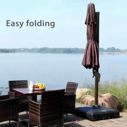 Customizable Patio Sunshade: Aluminum Umbrella & Retractable Awnings for Outdoor Spaces