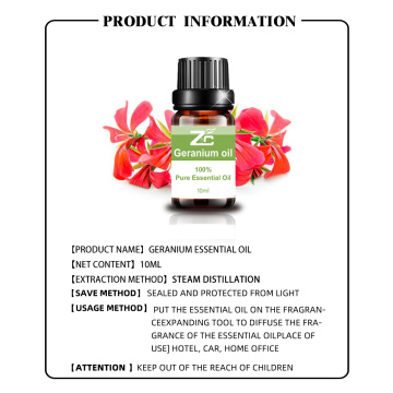 Factory Supply Natural Geranium Essential Oil for Skincare