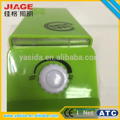 Plastic cute milk box student rechargeable folding led desk lamp