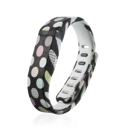 patterned soft silicone wristband replacement for Fitbit Flex Pedometer